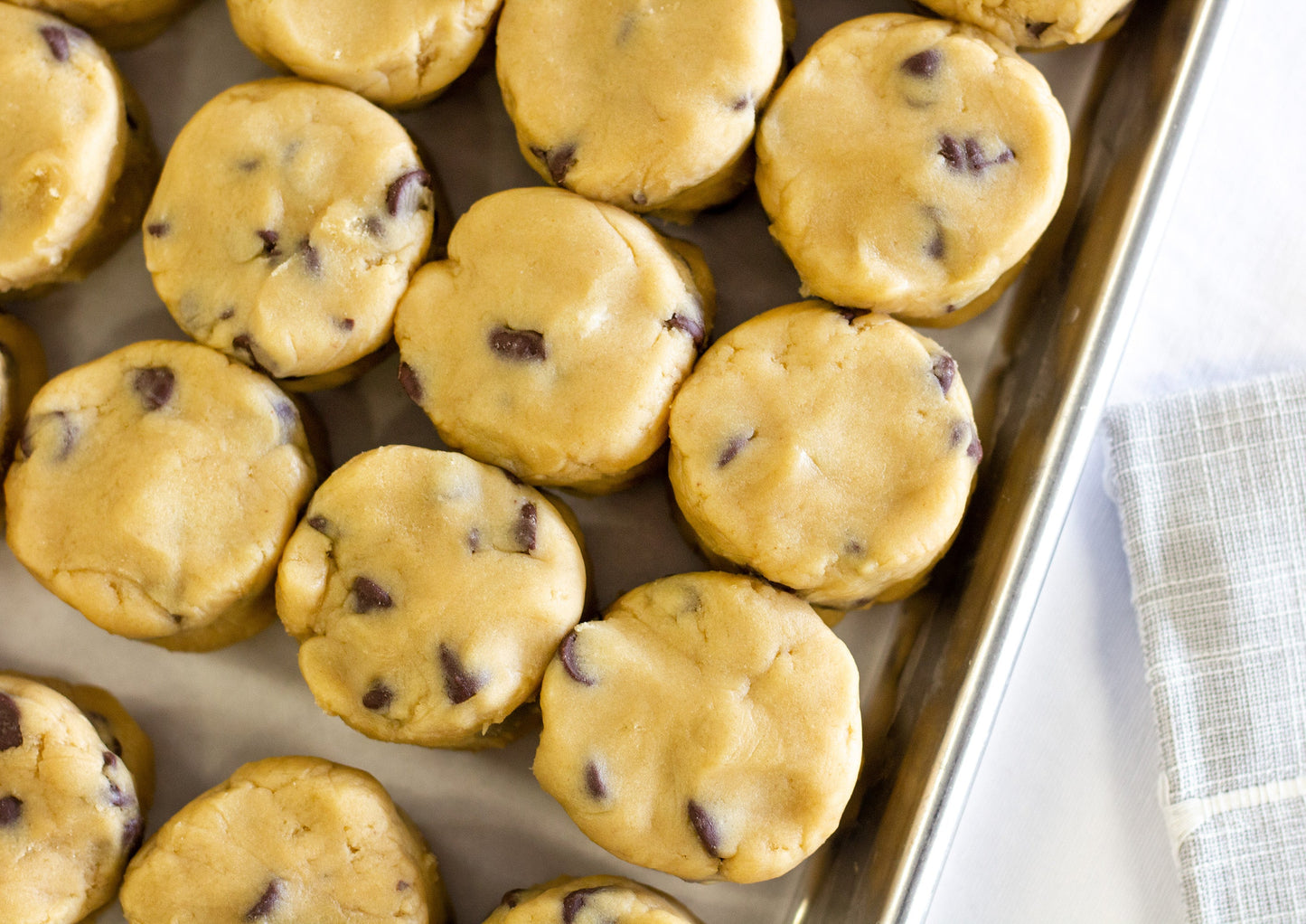 Chocolate Chip Cookie Dough- Bake at Home